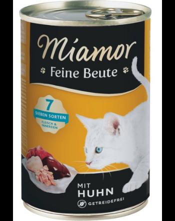 MIAMOR Feine Beute Chicken Hrana umeda pisica, cu pui 400g