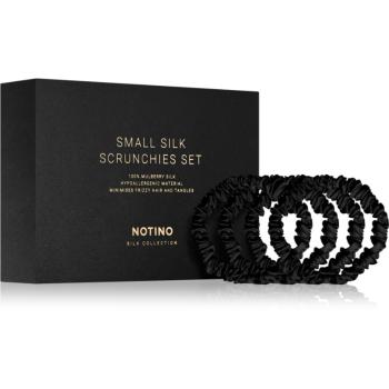 Notino Silk Collection Small Scrunchie Set set de elastice pentru păr din mătase culoare