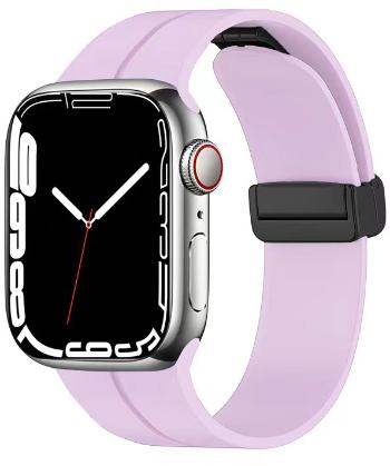 4wrist Curea din silicon cu închidere magnetică pentru Apple Watch 38/40/41 mm - Lavender