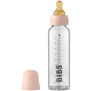BIBS Baby Glass Bottle 225 ml biberon pentru sugari Blush 225 ml