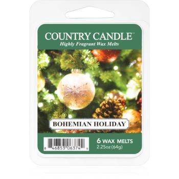 Country Candle Bohemian Holiday ceară pentru aromatizator 64 g