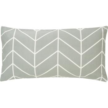 Set de 2 fețe de pernă decorative din flanelă Westwing Collection Yule, 40 x 80 cm, verde