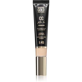 SOSU by Suzanne Jackson Dripping Gold CC Me In fond de ten lichid pentru un efect perfect SPF 45 culoare 02 Fair 35 ml