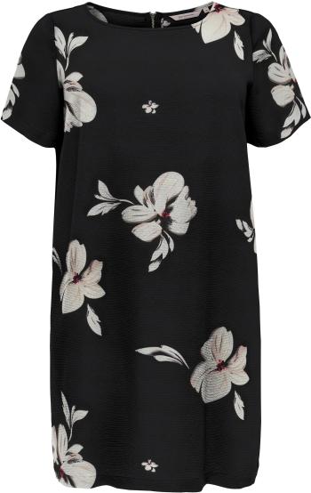 ONLY CARMAKOMA Rochie pentru femei CARLUX Loose Fit 15252999 Black Flower 4XL