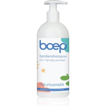 Boep Natural Family Shampoo & Shower Gel 2 in 1 gel de dus si sampon Maxi 500 ml