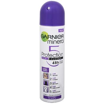 Garnier Antiperspirant spray mineral pentru femei 5 Protection Floral Fresh 48h , 150 ml