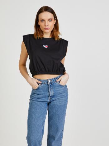 Tommy Jeans Tricou Negru