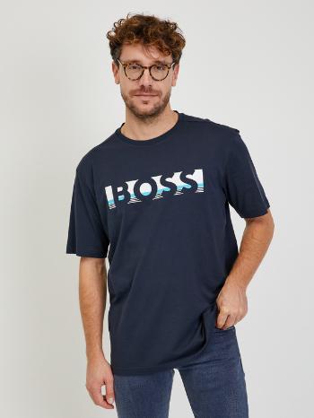 BOSS Tricou Albastru