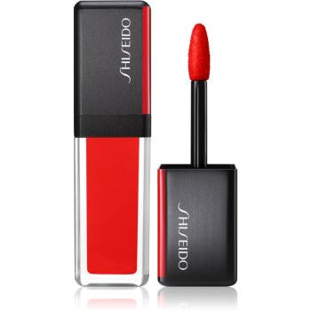 Shiseido LacquerInk LipShine ruj de buze lichid pentru hidratare si stralucire culoare 305 Red Flicker (Tangerine) 6 ml