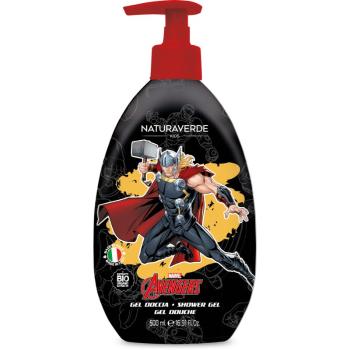 Marvel Avengers Shower Gel Gel de dus pentru curatare pentru copii Organic Calendula and Chamomile extracts 500 ml