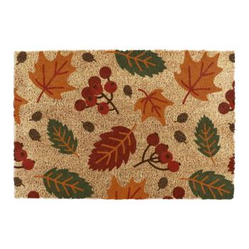 Covoraș de intrare din fibre de nucă de cocos 60x90 cm Autumn Leaves – Artsy Doormats