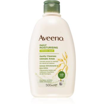 Aveeno Daily Moisturising Intimate wash gel pentru igiena intima Vanilla 500 ml