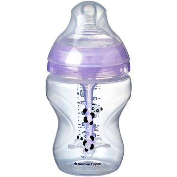 Tommee Tippee C2N Closer to Nature Anti-colic Advanced Baby Bottle biberon pentru sugari 0m+ Girl 260 ml