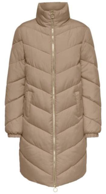 Jacqueline de Yong Geacă de damă JDYNEWFINNO 15237890 Beaver Fur LIGHT GOLD ZIP M