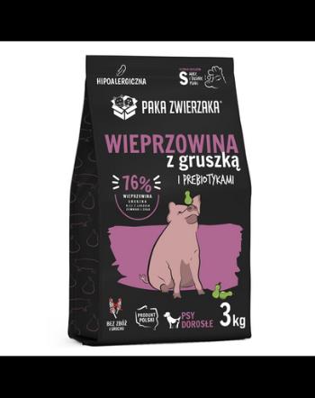 PAKA ZWIERZAKA Seventh Heaven Hrana uscata caini talie mica si medie cu porc si para 3kg