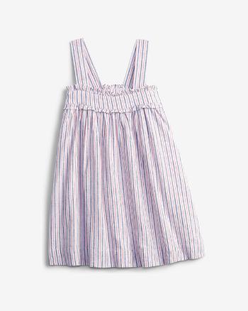 GAP Linen Stripe Rochie pentru copii Roz