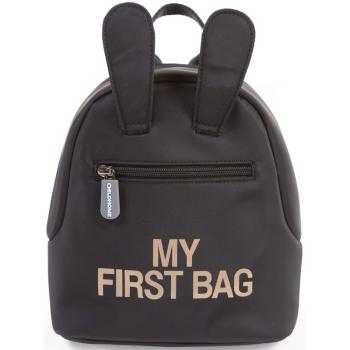 Childhome My First Bag Black rucsac pentru copii 20x8x24 cm