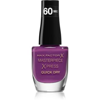 Max Factor Masterpiece Xpress lac de unghii cu uscare rapida culoare 360 Pretty As Plum 8 ml