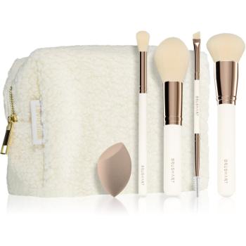 BrushArt Basic Soft Glam make-up brush set set de pensule cu geantă