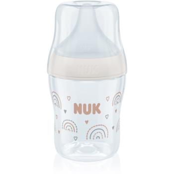 NUK Perfect Match biberon cu controlul temperaturii White 150 ml