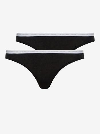 Calvin Klein Underwear	 Chiloți, 2 bucăți Negru