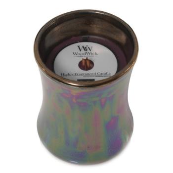 WoodWick Lumânare vază ovală ceramică Dark Poppy 133,2 g