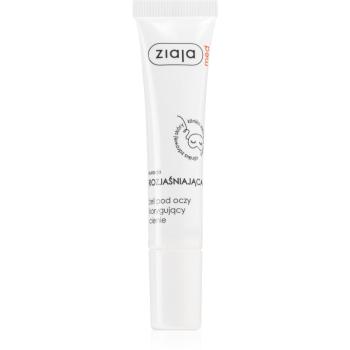 Ziaja Med Brightening Care gel pentru ochi impotriva cearcanelor 15 ml