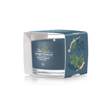 Yankee Candle Lumânări votive in sticlă Bayside Cedar 37 g