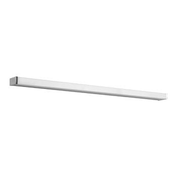 Aplică de perete argintiu-lucios LED (lungime 120 cm) Fabio – Trio