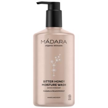 MÁDARA Săpun lichid pentru mâini și corp cu parfum de miere amară (Moisture Wash) 500 ml