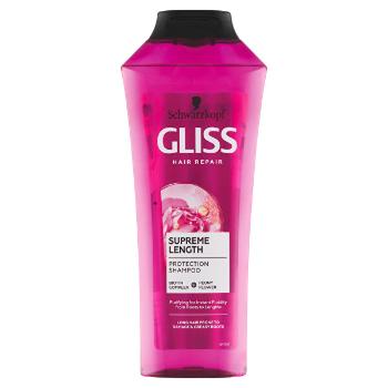 Gliss Kur Șampon de regenerare - este proiectat pentru păr lung, predispus la deteriorări și rădăcini uleioase Supreme Lenght (Shampoo) 400 ml 