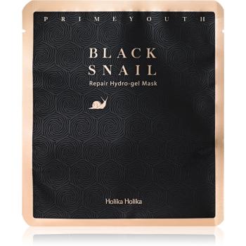 Holika Holika Prime Youth Black Snail mască intensă cu hidrogel 25 g