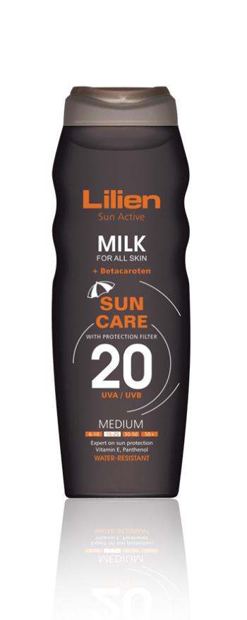 Lilien Lăptișor de protecție solară SPF 20 (Milk) 200 ml