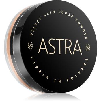 Astra Make-up Velvet Skin stralucire, pulbere vrac pentru o nota de catifea pentru piele culoare 03 Sunset 11 g