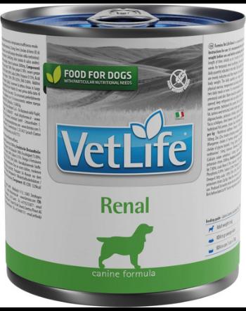 FARMINA VET Life natural diet dog renal 300 g Hrana umeda caini cu insuficienta renala