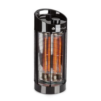 Blumfeldt Heat Guru 360, radiator de sine stătător, încălzitor de exterior, 1200 / 600W, 2 nivele de încălzire, IPX4, negru