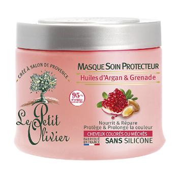Le Petit Olivier Masca de protecție pentru părul vopsit cu rodie si ulei de argan (Hair Mask) 330 ml
