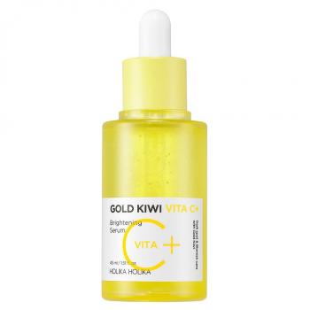 Holika Holika Ser de iluminare a pielii Gold Kiwi Vita C Plus (Brightening Serum) 45 ml