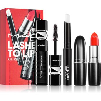 MAC Cosmetics Lashes To Lips Kit set cadou culoare Red