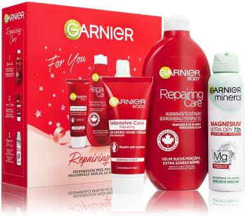 Garnier Set cadou de îngrijire corporală regenerantă pentru piele uscată Repairing Care