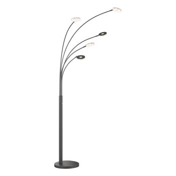 Lampadar negru LED cu intensitate reglabilă (înălțime 225 cm) Dent – Fischer & Honsel