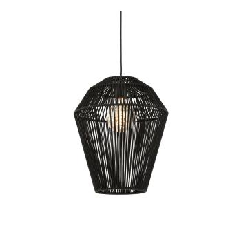 Lustră neagră ø 30 cm Deya – Light & Living