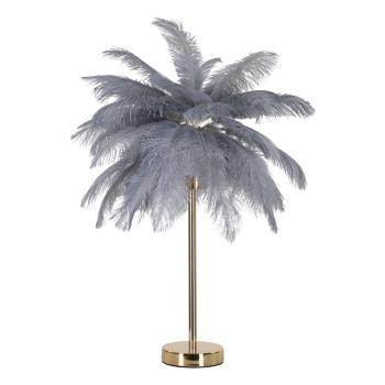 Veioză gri/aurie (înălțime 55 cm) Palm – Mauro Ferretti