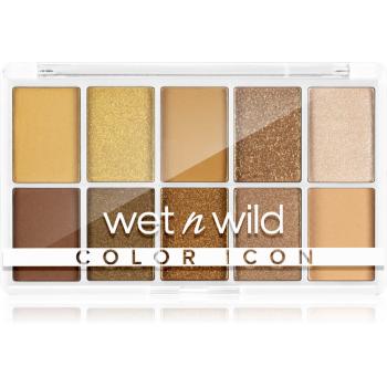 Wet n Wild Color Icon 10-Pan paletă cu farduri de ochi culoare Call Me Sunshine 12 g