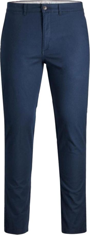 Jack&Jones PLUS Pantaloni pentru bărbați JJIMARCO Slim Fit 12207218 Dark Navy 44/32