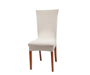 Husă scaun cu spătar - bej - Mărimea 80 x 40 cm
