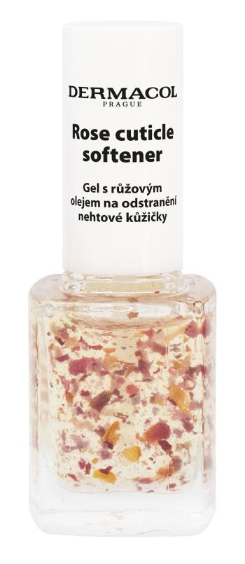 Dermacol Gel cu ulei de trandafir pentru îndepărtarea cuticulelor (Rose Cuticle Softener) 11 ml