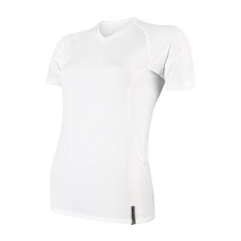 Femeii cămașă Sensor Coolmax TECH kr.rukáv alb 20100022