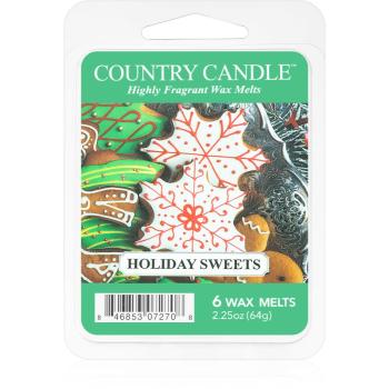 Country Candle Holiday Sweets ceară pentru aromatizator 64 g