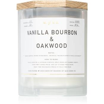 Makers of Wax Goods Vanilla Bourbon & Oakwood lumânare parfumată 321 g